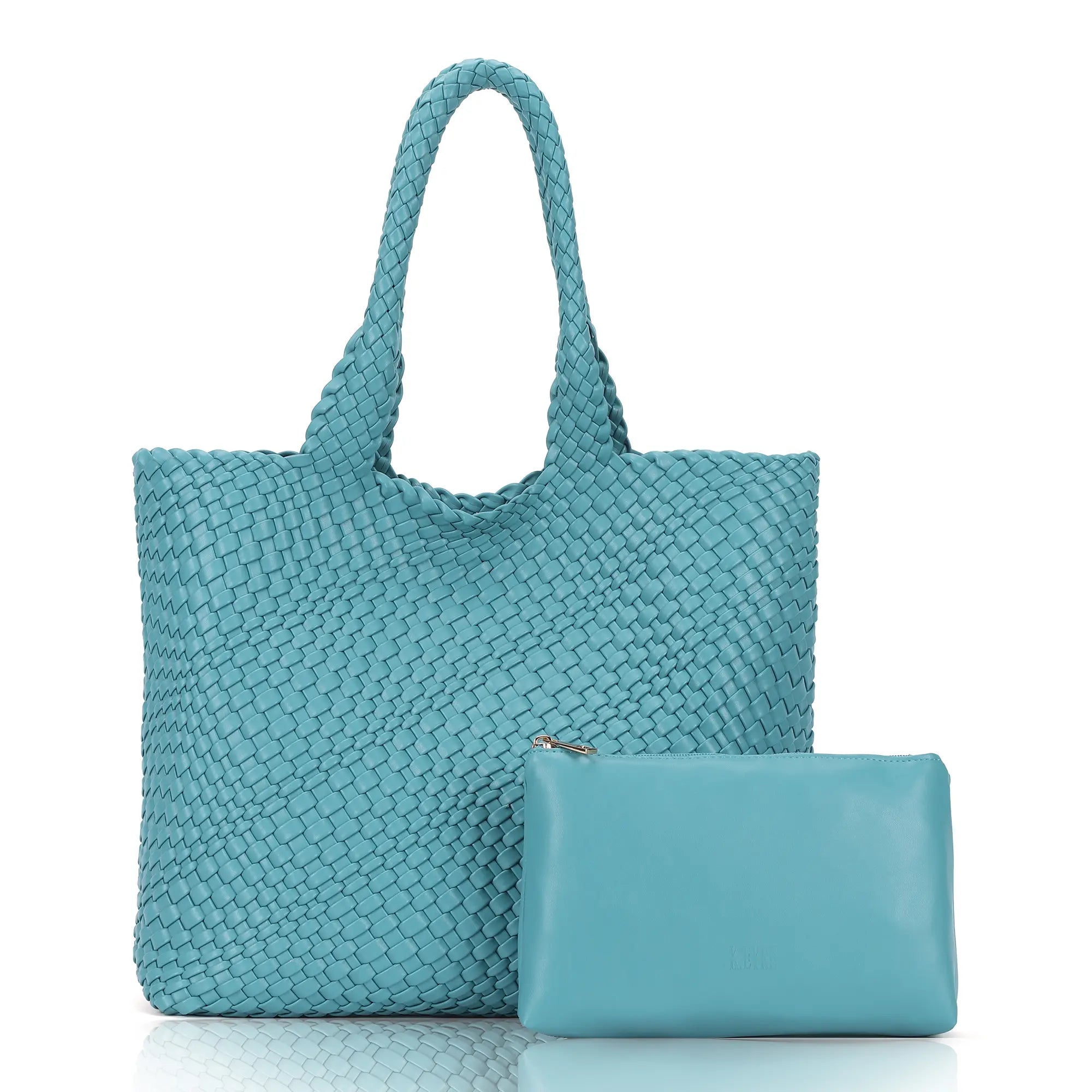 Angelkiss PU Leather Tote Bag with Pouch – Elegant Everyday Handbag