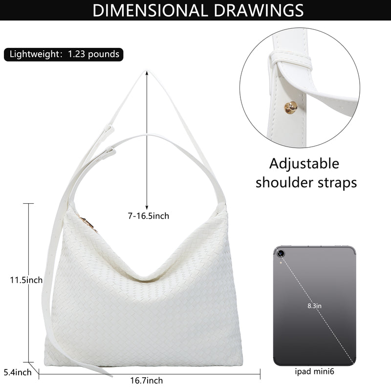 Angel Kiss vintage woven bag women's tote bag