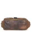 Vintage Utility Multi-Pocket Slouchy Hobo Shoulder Bag