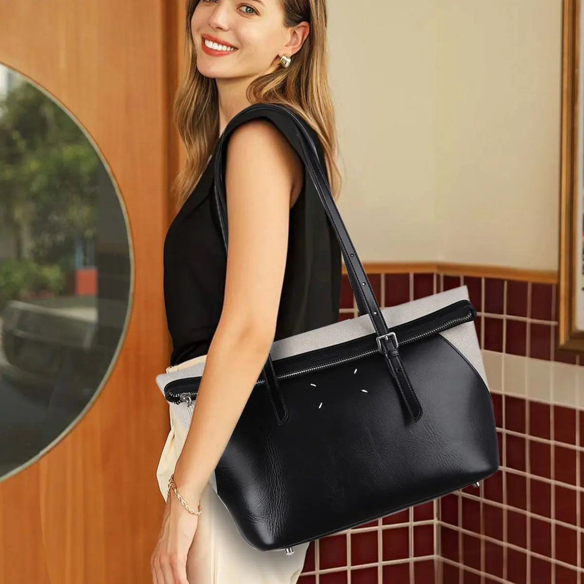 Large angelkiss Tote handbags &amp; shoulder bags