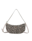 Vintage Leopard Print Shoulder Bag – Soft-Shape Everyday Carry
