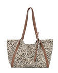 Vintage Leopard Print Shoulder Bag – Soft-Shape Everyday Carry