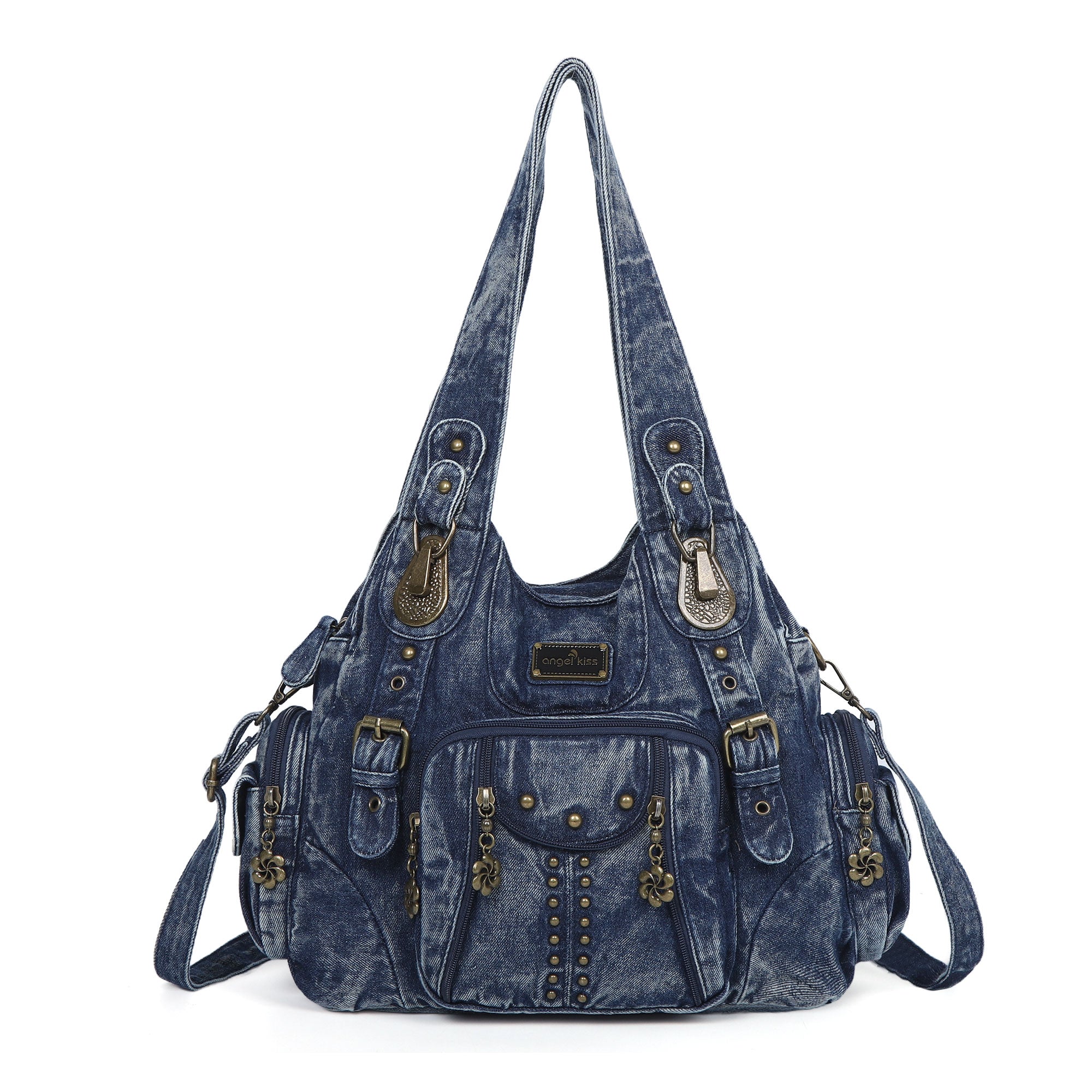 国内配送★X-girl★DISTRESSED PRINT SHOULDER BAG 2色 XS160199-1B_7021_21_8901_7_-