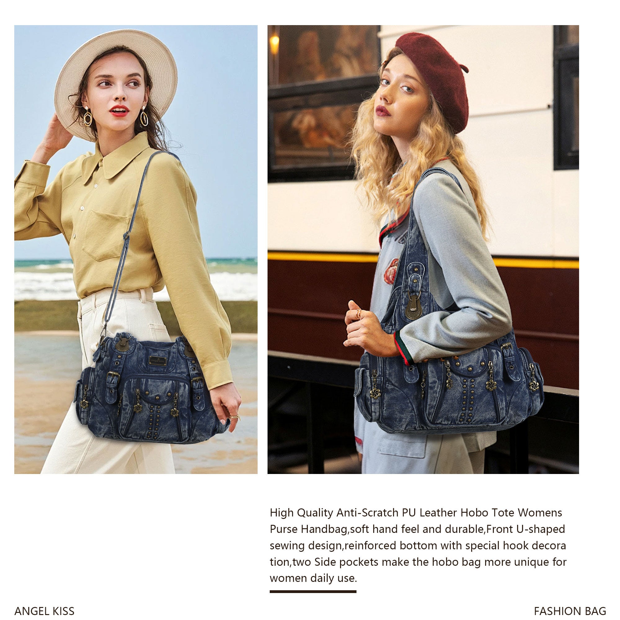 washed leopard print pu shoulder bag - Washed Leopard Print PU