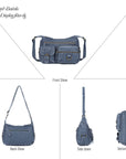 Fashion shoulder bag Soft PU leather Hobobag