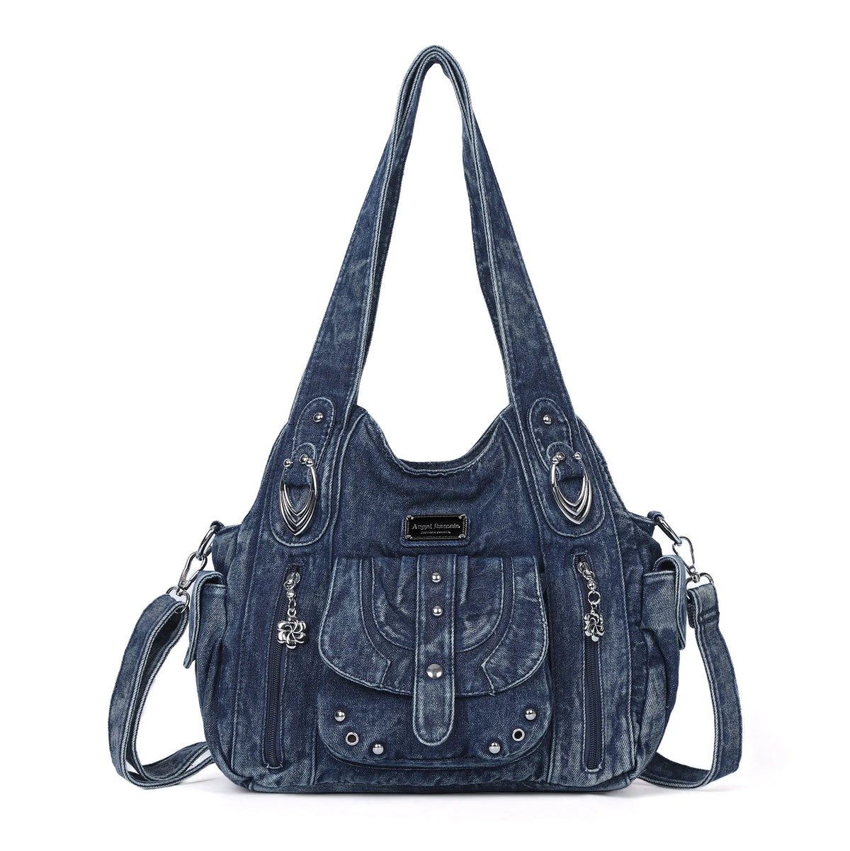 Bolsos hobo de estilo vintage de lujo con forma relajada
