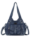 Bolsos hobo de estilo vintage de lujo con forma relajada