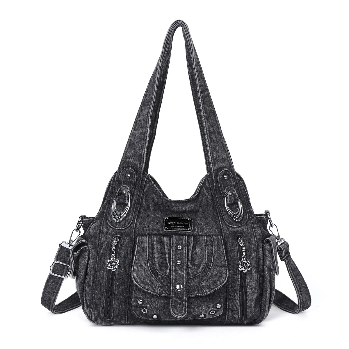 Bolsos hobo de estilo vintage de lujo con forma relajada
