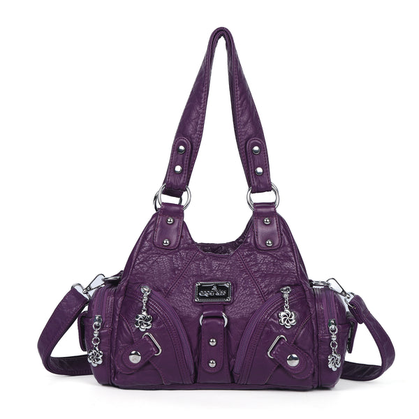 Retro tie-dye adjustable chic shopping tote