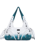 Hobo tie-dye roomy Shoulder Handbag