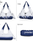 Hobo tie-dye roomy Shoulder Handbag