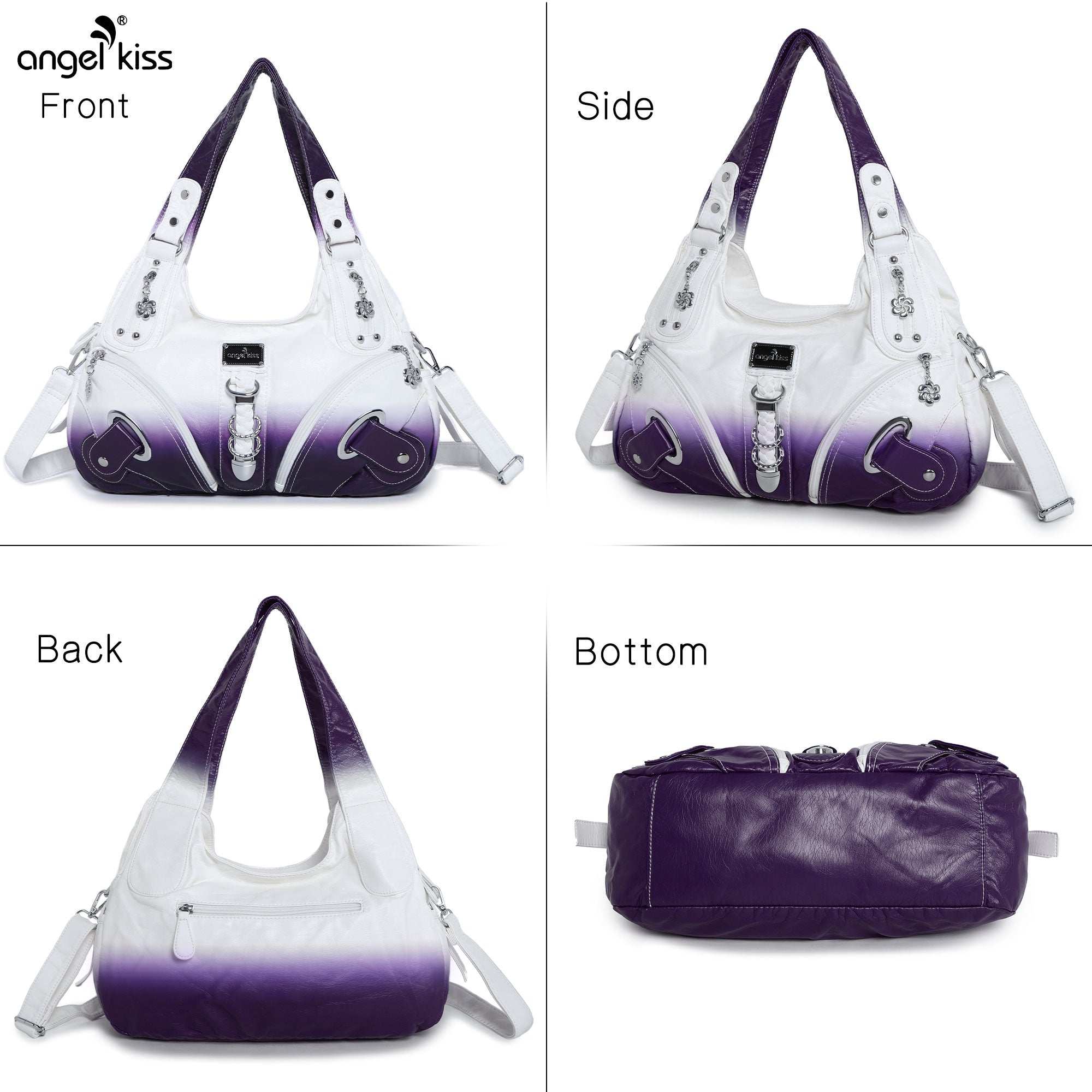 Hobo tie-dye roomy Shoulder Handbag