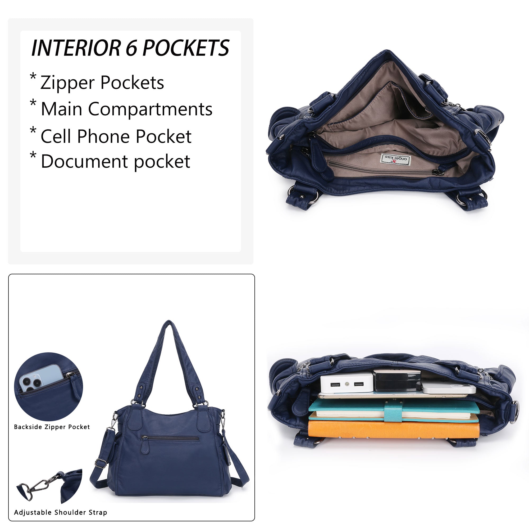 【Angelnumber555】25HS★ Dolphin Kiss Bag Amazon.com: Angel Kiss Purses for Women Small Hobo Shoulder