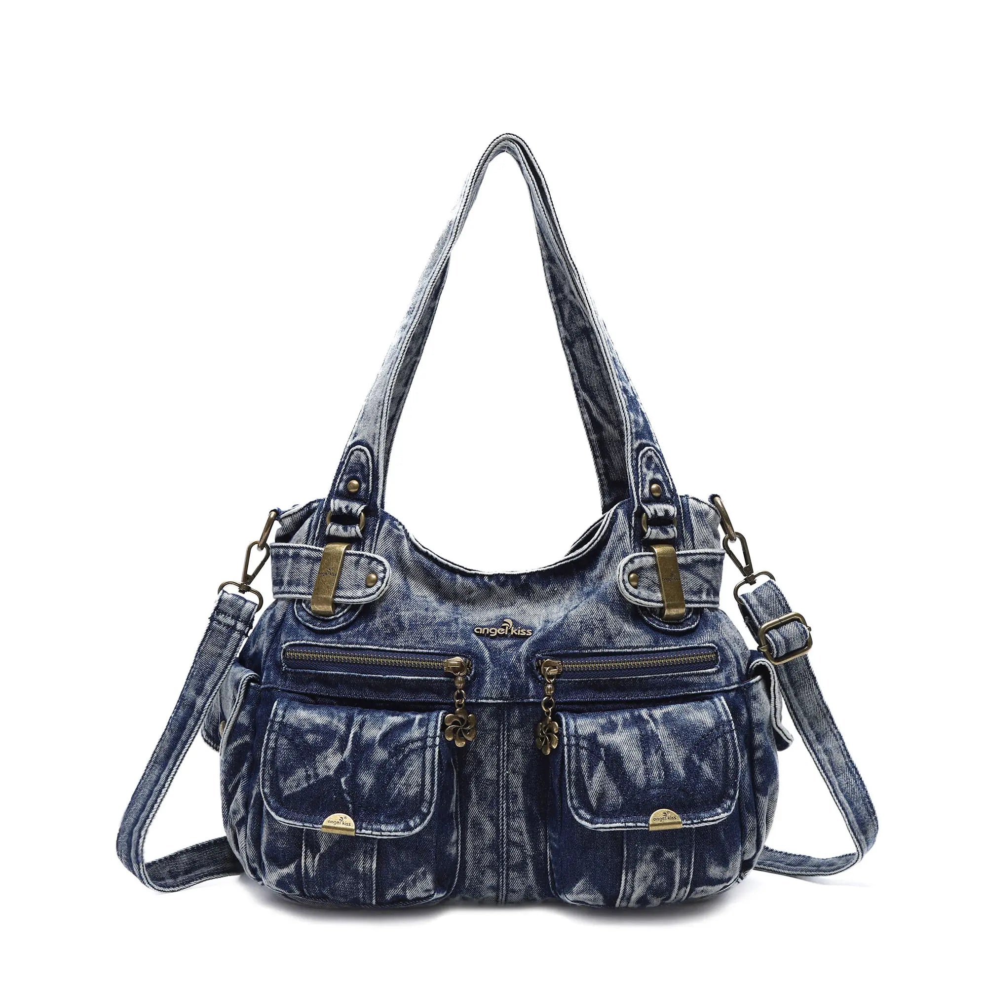 Versatile Women&#39;s Bag｜Soft Vegan Leather Multi-Pocket  Crossbody Shoulder