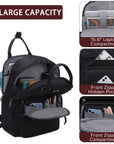 large capacity splicing daily convenient computer backpack for men and women