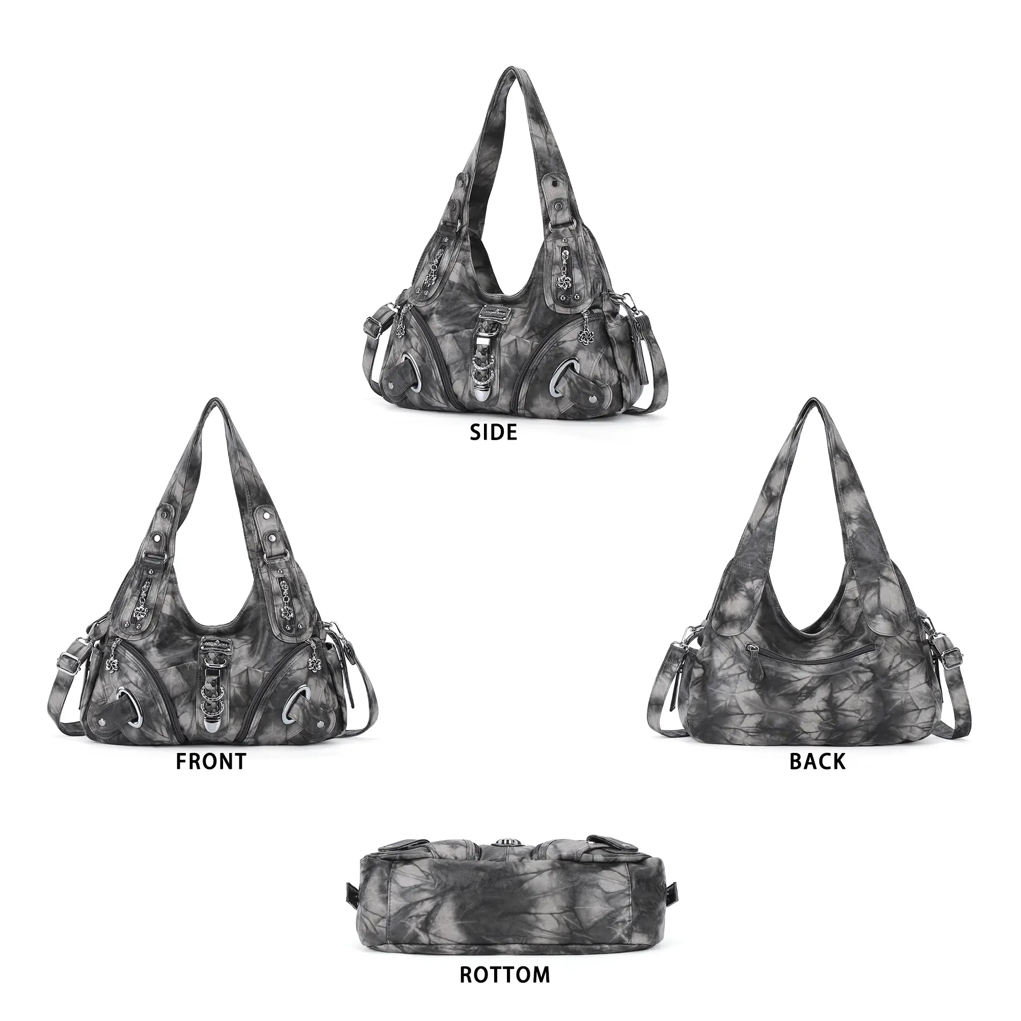 Hobo tie-dye vintage shoulder purse