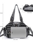 Women's vintage shoulder bag crossbody purse