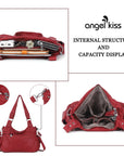 Bolsos de hombro y bolsos hobo de gran capacidad para mujer con estilo