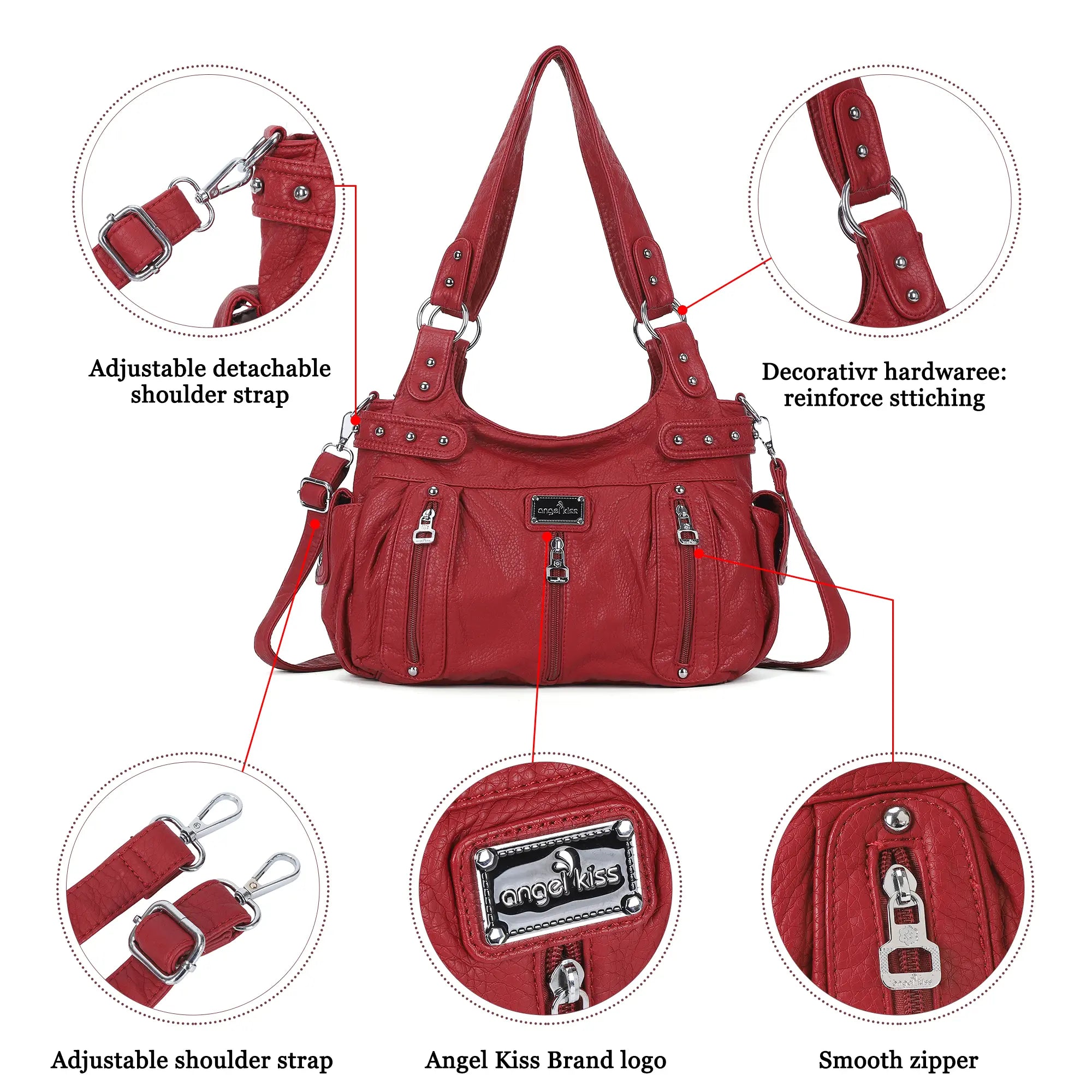 Bolsos de hombro y bolsos hobo de gran capacidad para mujer con estilo