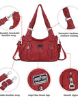 Bolsos de hombro y bolsos hobo de gran capacidad para mujer con estilo