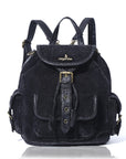 Washed Corduroy Convertible Backpack | Vintage Classic Style · Minimalist Practical Design