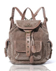 Washed Corduroy Convertible Backpack | Vintage Classic Style · Minimalist Practical Design