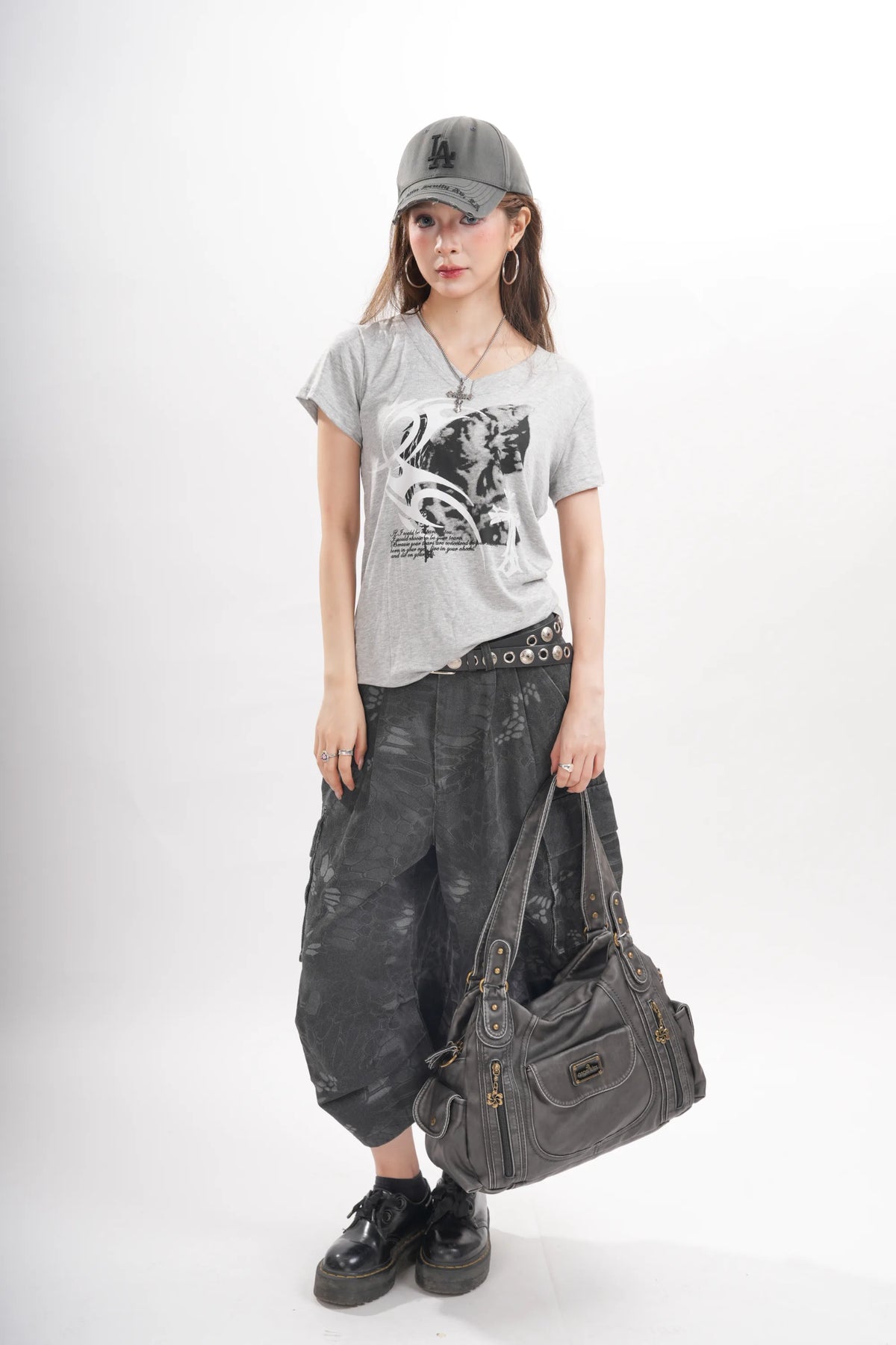 Women Handbag With High Quality Washed PU Multi Purpose Tote Bag
