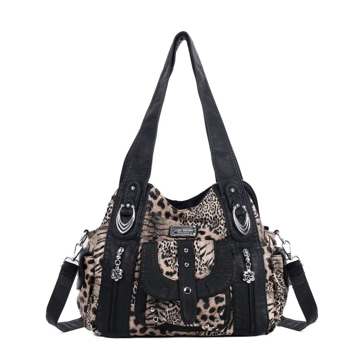 Bolsos hobo de estilo vintage de lujo con forma relajada