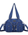 Washed Desigher Handbag For Women with Multi pockets