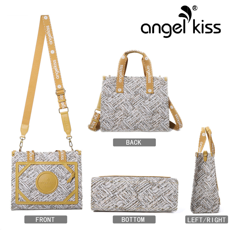 Holiday style everyday tote shoulder bag