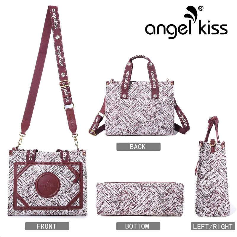 Holiday style everyday tote shoulder bag