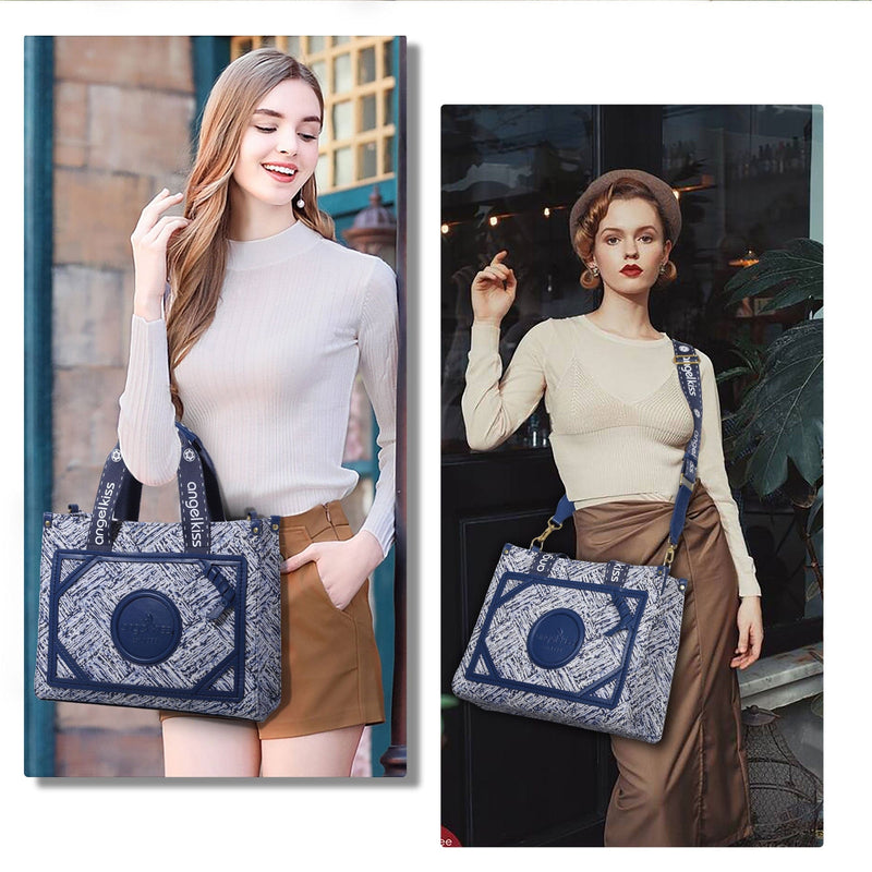 Holiday style everyday tote shoulder bag