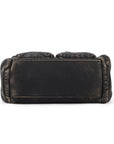 Classic Vintage Designer Soft Vegan Leather Handbag