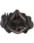 Classic Vintage Designer Soft Vegan Leather Handbag