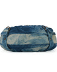 Vintage Boho Shoulder Bag – Washed Denim Purse for Free-Spirited Women