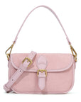 Suede Multi-Color Mini Shoulder Bag