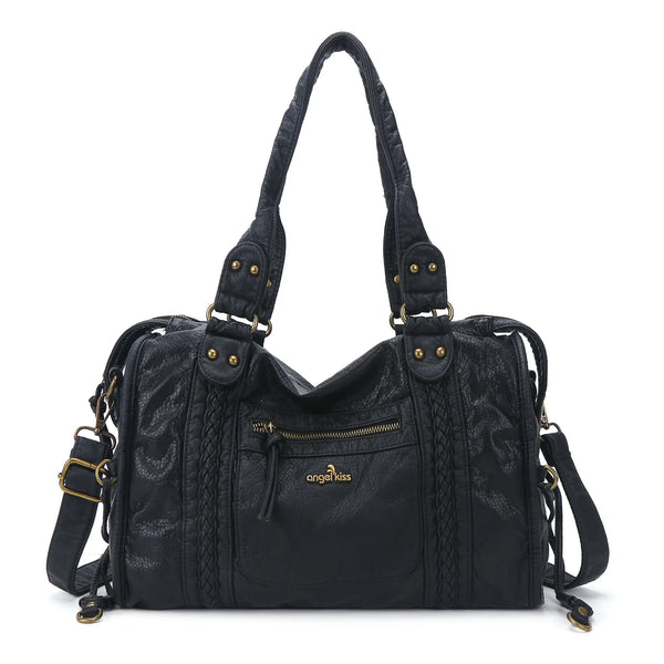 ANGELKISS Light Vintage Commuter Tote
