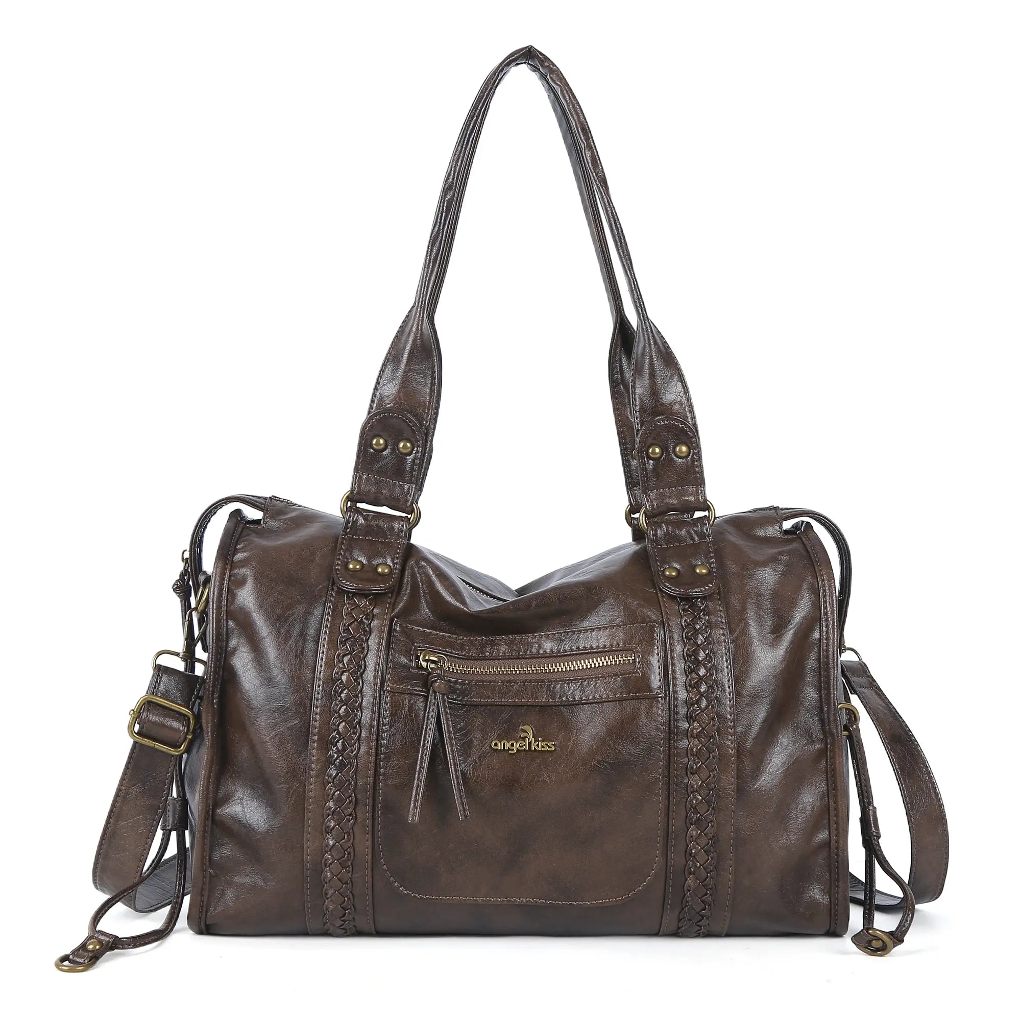 ANGELKISS Light Vintage Commuter Tote
