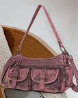 Vintage Cowboy-Inspired hobo tote Bag – Worn-In Texture, Modern Edge purses