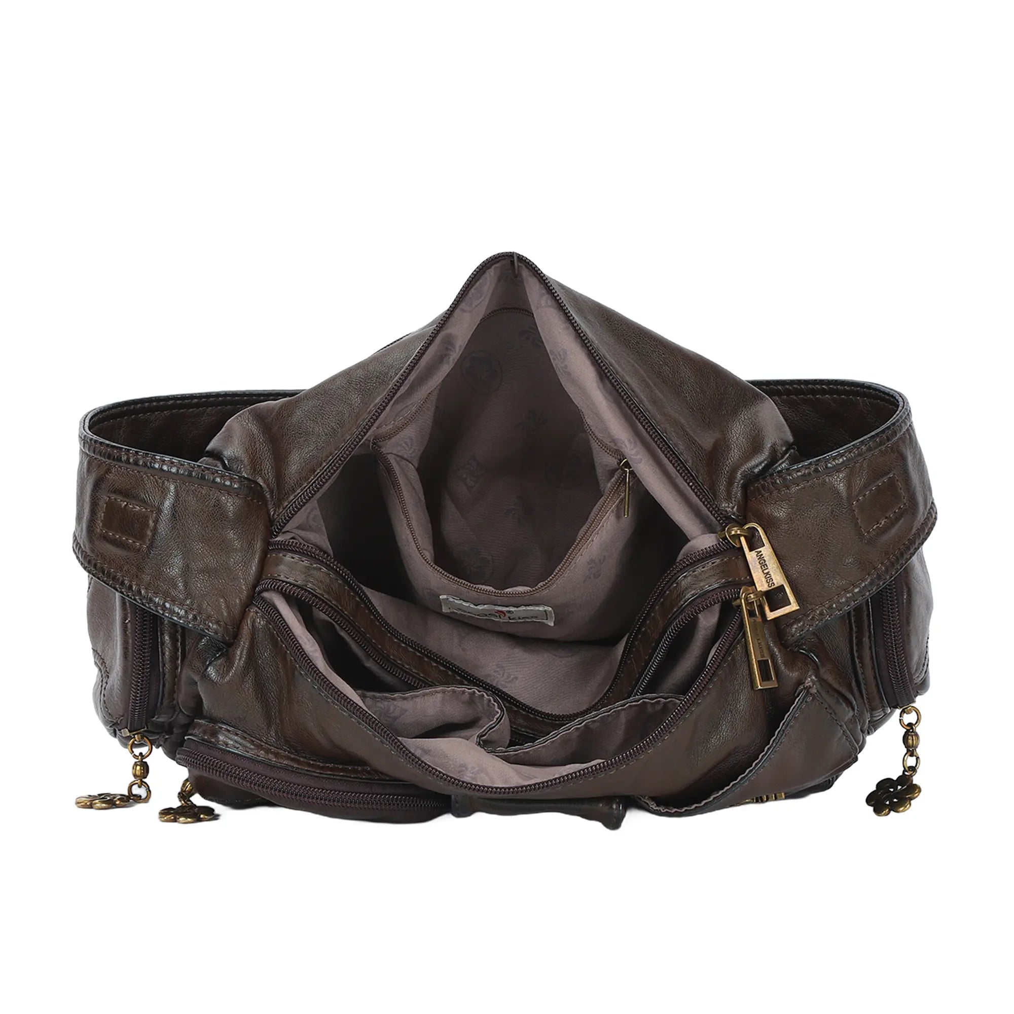 European Washed Denim Tote – 3-in-1 Handbag, Shoulder Bag &amp; Wallet