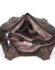 Classic Multi-Color Drawstring Rivet Vintage Shoulder Crossbody Bag