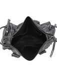 Minimalist Fashion Printed Vegan Leather Shoulder Tote