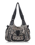 Vintage Slouchy Moto Shoulder Purse
