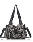 Vintage Slouchy Moto Shoulder Purse