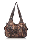 Vintage Slouchy Moto Shoulder Purse