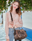 Vintage Slouchy Moto Shoulder Purse
