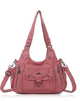 Vintage Slouchy Moto Shoulder Purse