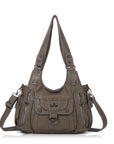Vintage Slouchy Moto Shoulder Purse