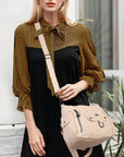 Vintage Slouchy Moto Shoulder Purse