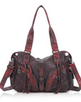 Shoulder Bag – Vintage Multi-Pocket Slouchy Design